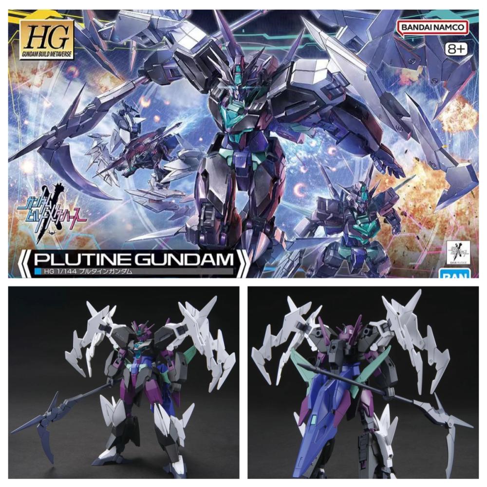 Bandai Model Gundam Hg - [มีสินค้าพร้อมส่ง] ชุดโมเดลกันดั้มพลูทิน HG 1/144 ของ Bandai