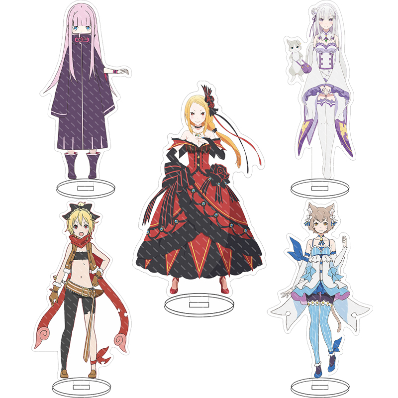 Figma Stand Set - 16 ซม. อะนิเมะ Re:Zero−เริ่มต้นชีวิตใหม่ในโลกอื่น เอเมเลีย บีทริซ