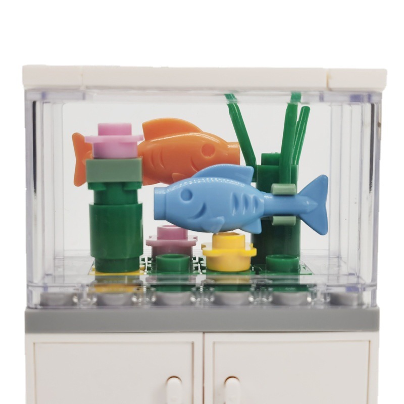 เพื่อนในเมืองถังปลาบล็อกตัวต่อ - Lego Set Creator บทวิจารณ์และราคา