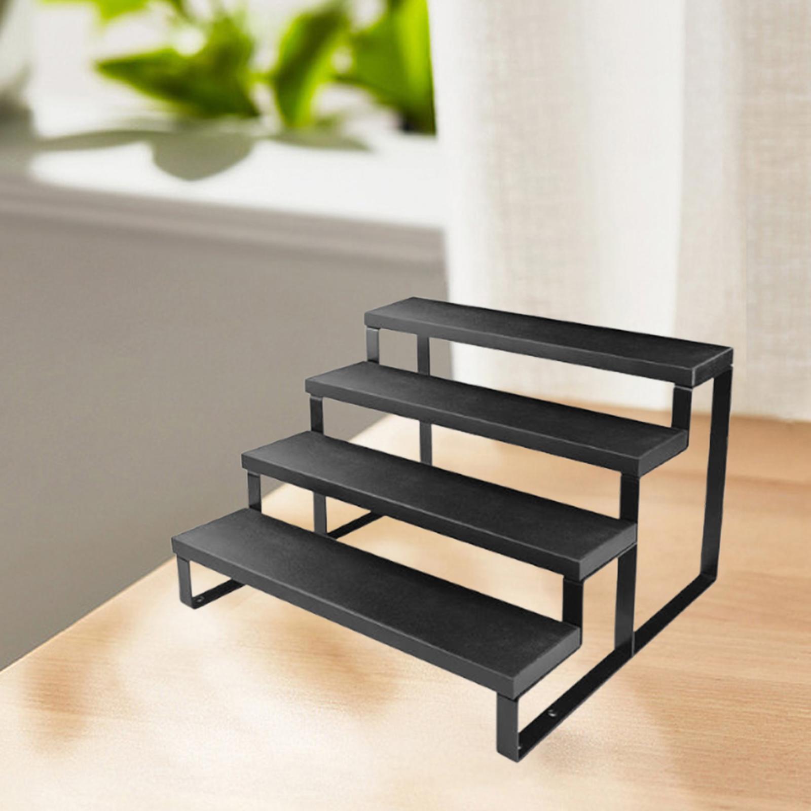 ชั้นวางของ 4 ชั้น ทำจากเหล็ก ส - Display Risers Set บทวิจารณ์และราคา