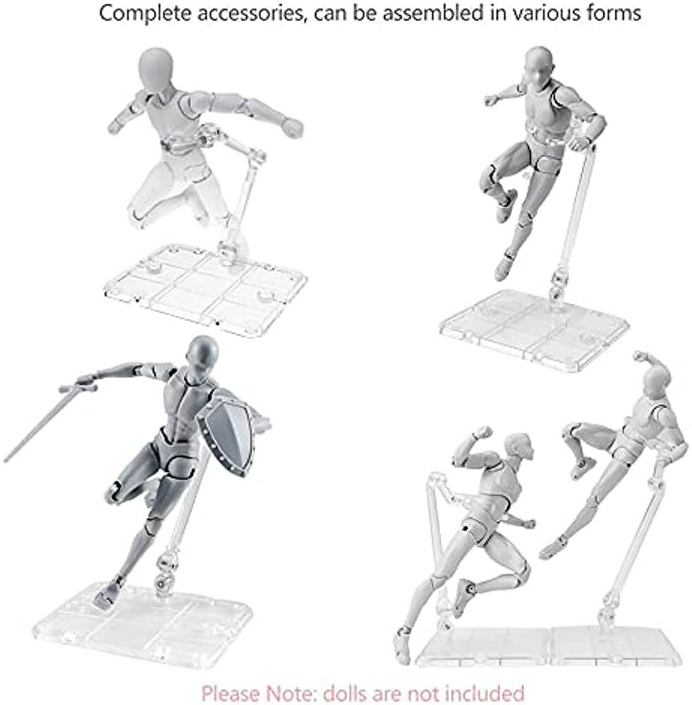 12 ชิ้น HG144 ฐานตั้งโชว์ฟิกเก - Action Figure Stand บทวิจารณ์และราคา