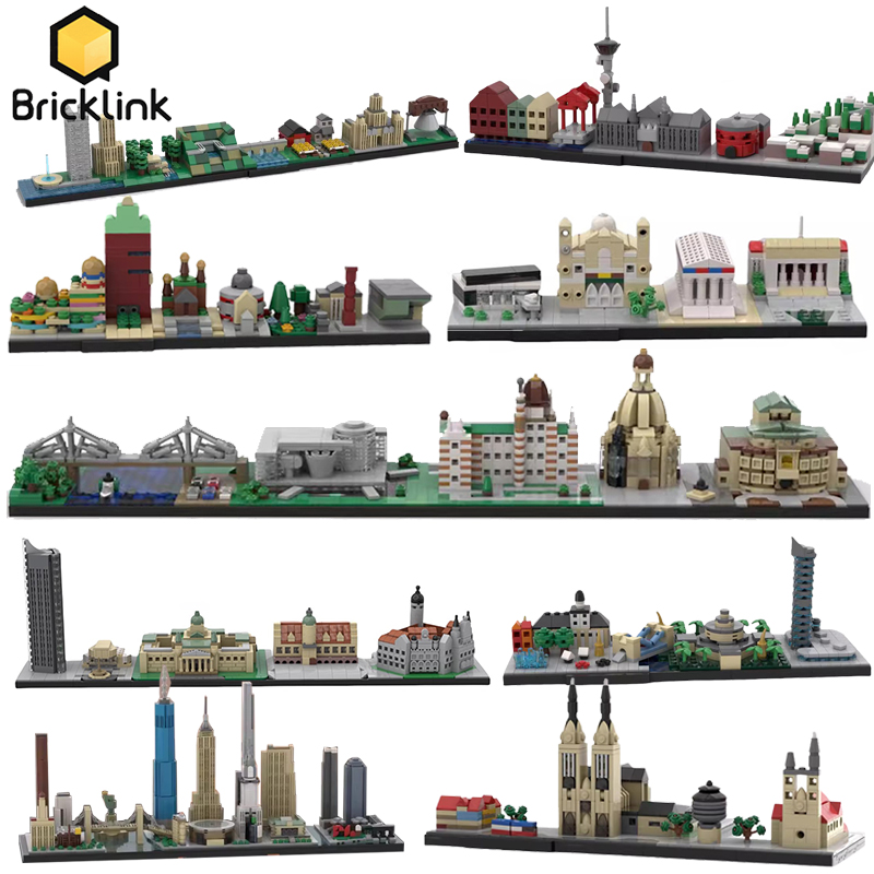 Bricklink ชุดสถาปัตยกรรมเส้นขอ - Lego Set Creator บทวิจารณ์และราคา