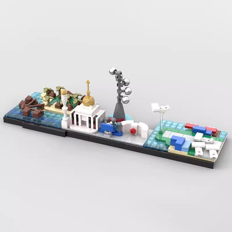 Bricklink ชุดสถาปัตยกรรมเส้นขอ - Lego Set Creator บทวิจารณ์และราคา
