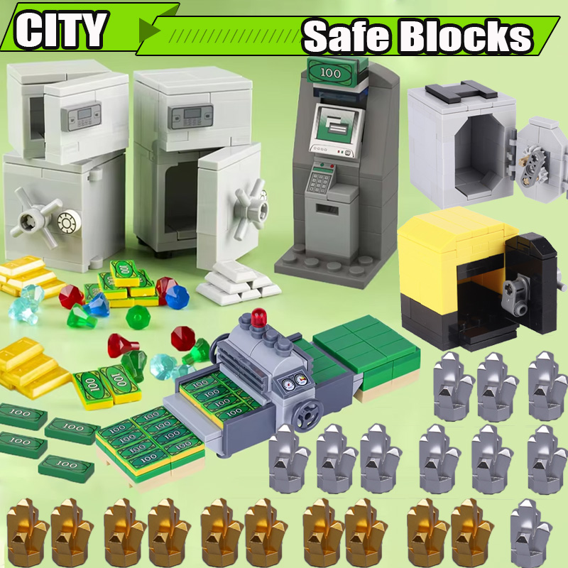 MOC City Strongbox ตู้เซฟบล็อก - Lego Set Creator บทวิจารณ์และราคา