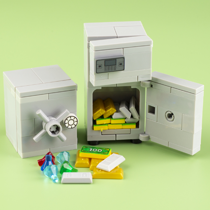 MOC City Strongbox ตู้เซฟบล็อก - Lego Set Creator บทวิจารณ์และราคา