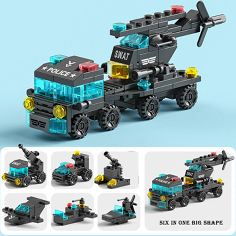 6in1 ใหม่ รถลากจูงตำรวจพิเศษ เ - Lego Set Creator บทวิจารณ์และราคา