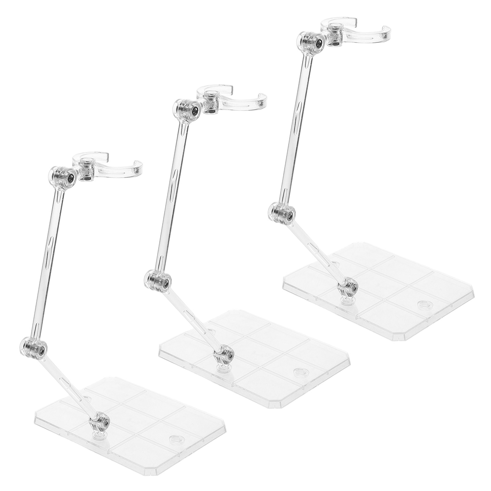 3 ชิ้น ฐานรองฟิกเกอร์แบบใส พร้ - Action Figure Stand บทวิจารณ์และราคา